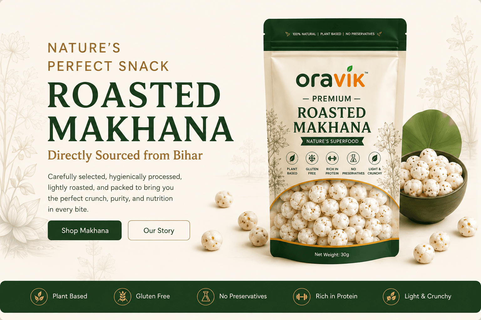 Roasted Makhana